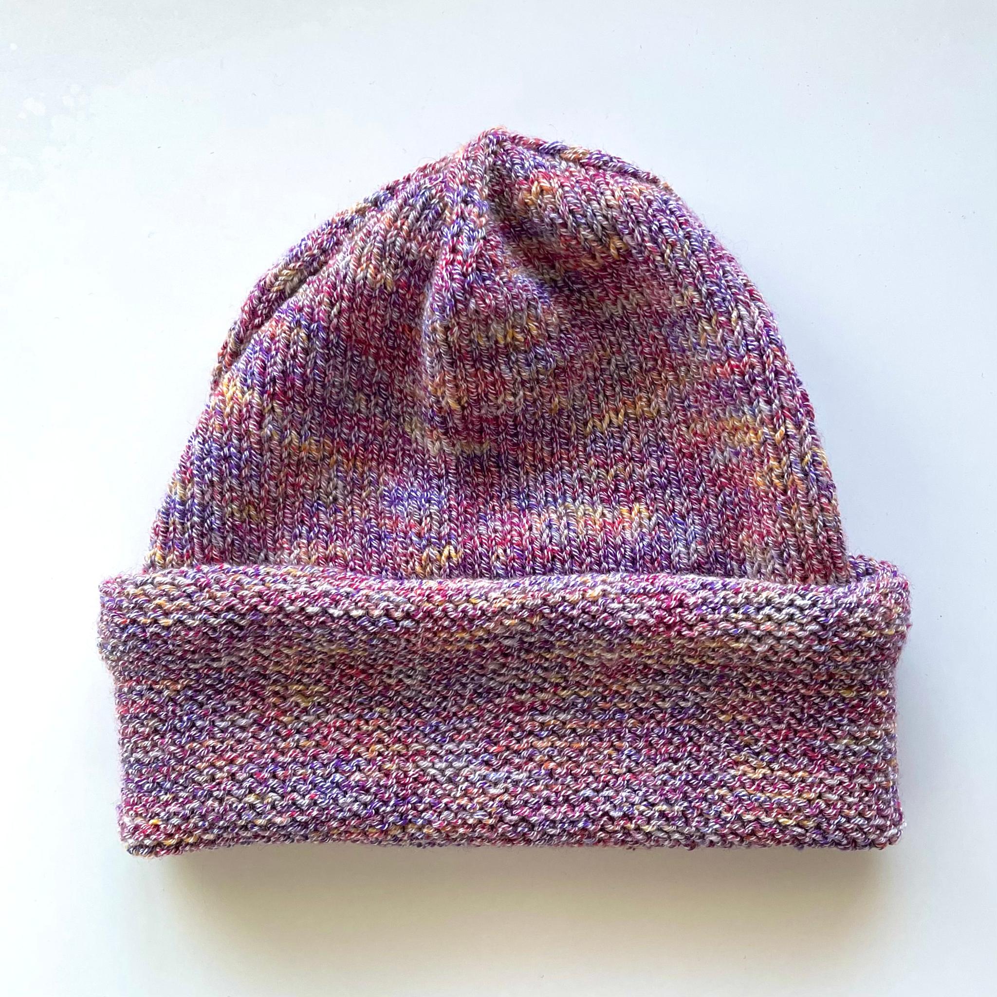 エレガントにかぶるニット帽子 | 2枚目